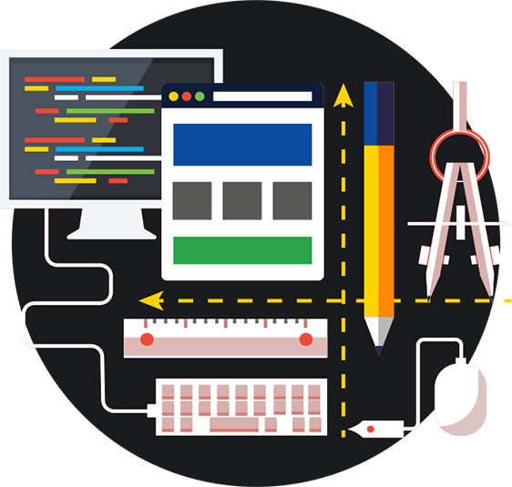 Web Development Illustration